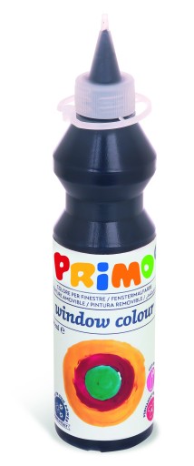Краски для росписи по стеклу: Primo черный.