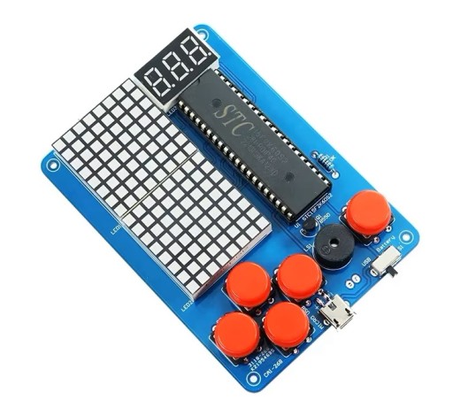 Gra Snake Tetris Racing Samolot + obudowa do lutowania DIY kit