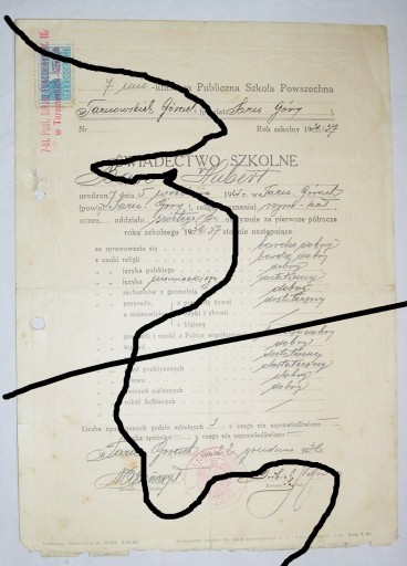 ТАРНОВСКИЕ ГОРЫ ШКОЛА № III 1936 г.