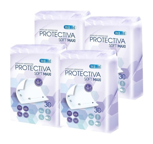 СУПЕРАБСОРБИРУЮЩИЕ НАКЛАДКИ PROTECTIVA MAXI 90x60 x120