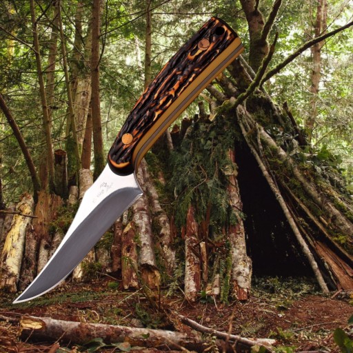 НОЖ ОХОТНИЧИЙ С ФИКСИРОВАННЫМ КЛИНКОМ ФИРМЕННЫЙ ELK RIDGE ER-299I С НОЖНАМИ ПРОФЕССИОНАЛЬНЫЙ