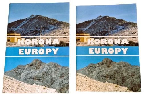 НАБОР ИЗ 2 ПРЕДМЕТОВ Книга-значок «Корона Европы» для горных марок ПОДАРОК