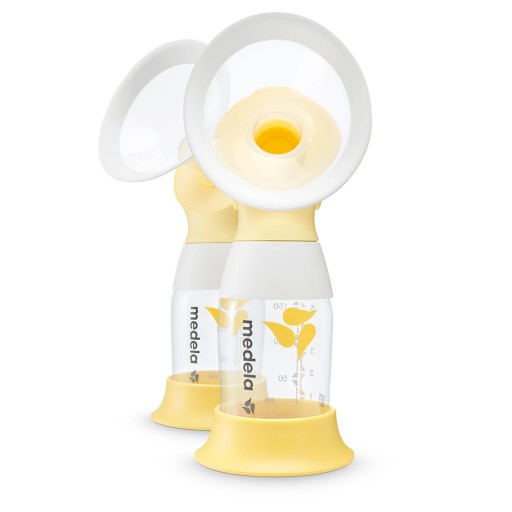 Электрический молокоотсос Medela, 300 мл, с двойным аккумулятором