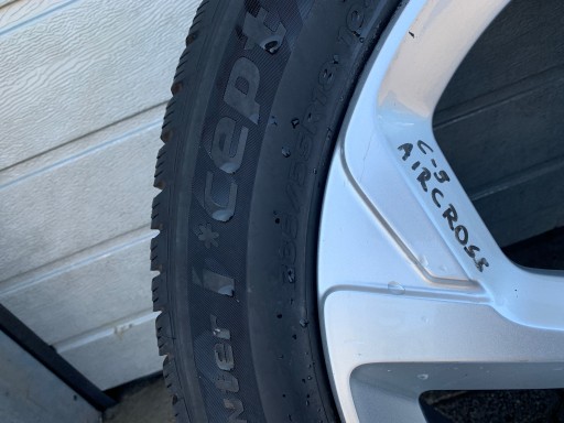 CITROEN C5 AIRCROSS ALU диски диски шины 235/55 18