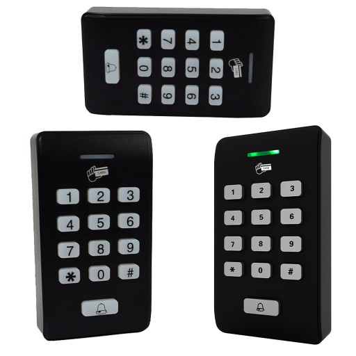 Zamek szyfrowy do drzwi na PIN kartę RFID WIEGAND 125 kHz ZEWNĘTRZNY