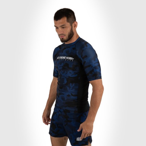 Мужская футболка HAVOC MMA Sports, синяя, M