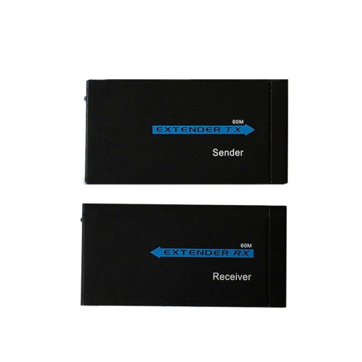 Удлинитель HDMI, 60 м, удлинительный кабель RX TX LAN, сетевой кабель RJ-45 CAT5E/6