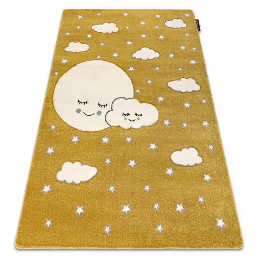 DYWAN DZIECIĘCY PETIT 180x270 KSIĘŻYC GOLD #GR4251