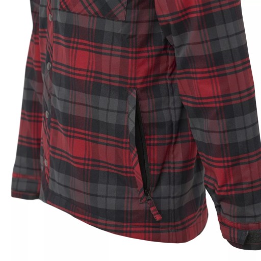 Мужская рубашка в клетку утепленная куртка WINTER WARDEN HELIKON Blue XXL
