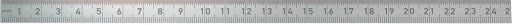 FORMAT Liniał stalowy INOX 300x13mm