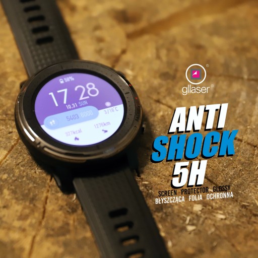 Glaser Anti-Shock 5H Garmin EDGE 530 защитная пленка / амортизирующая
