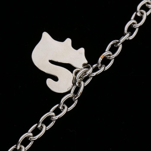 Браслет Hla-Novelty из латуни с платиновым покрытием.