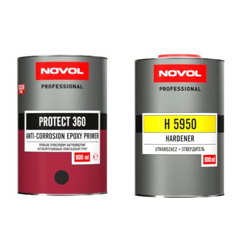 ЭПОКСИДНЫЙ ПРАЙМЕР PROTECT 360 1.6л NOVOL черный