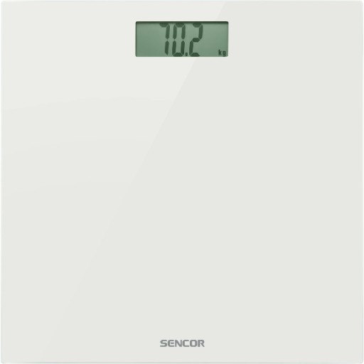 Sencor SBS 2301WH Весы для ванной комнаты до 150 кг с ЖК-дисплеем