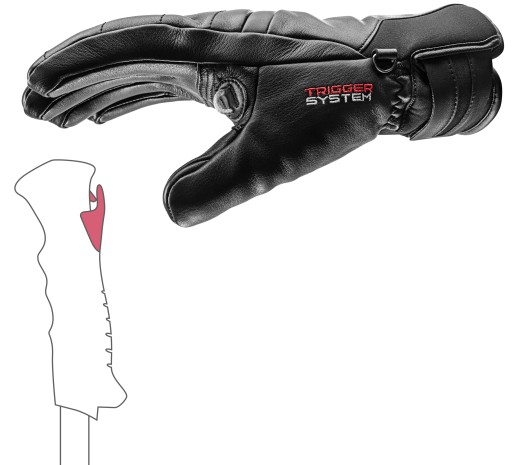 Лыжные перчатки Leki SNOWFOX 3D ELITE WOMEN 653806202 7,5
