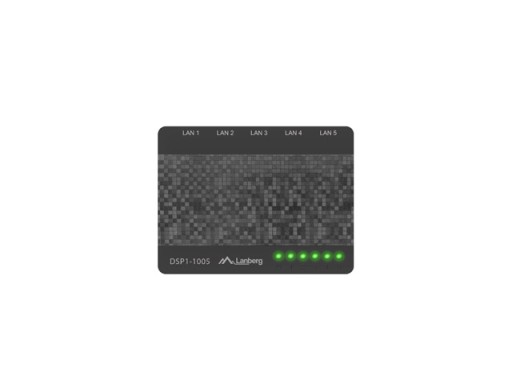 5-ПОРТНЫЙ КОММУТАТОР LANBERG GIGABIT ETHERNET LAN 1 ГБ/С