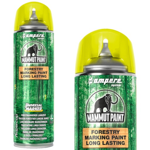 Farba do znakowania drzew żółta 500ml Ampere 12szt