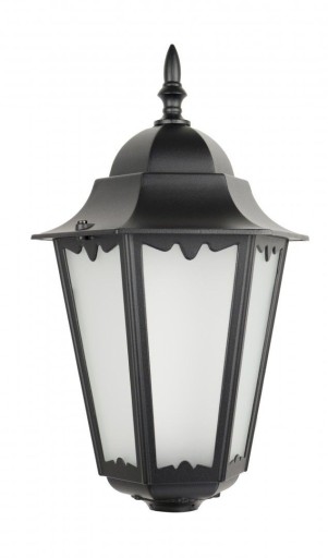 Głowica do lampy ogrodowej czarna RETRO CLASSIC II