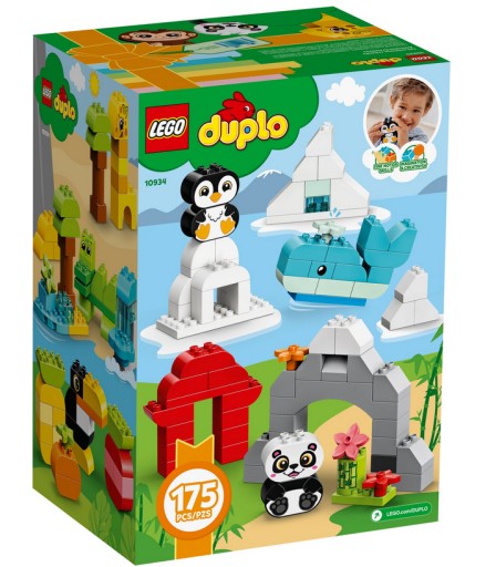 LEGO 10934 DUPLO — ТВОРЧЕСКИЕ ЖИВОТНЫЕ