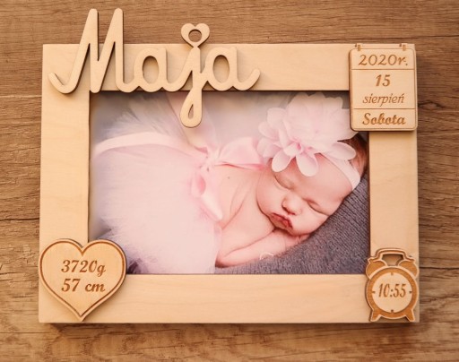 Personalizowana Ramka na zdjęcie na prezent