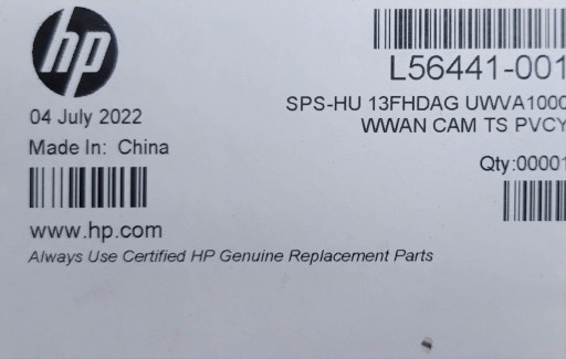 Matryca z klapką HP EliteBook x360 830 G5/6 L56441