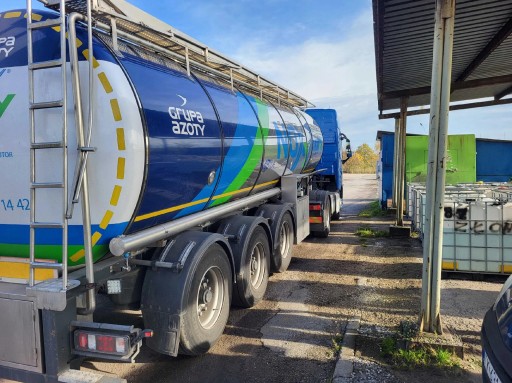 AdBlue Noxy 1000L Автоцистерны по всей Польше Заправка бака