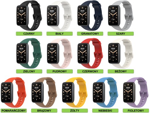 БРАСЛЕТ СИЛИКОНОВЫЙ РЕМЕНЬ ДЛЯ XIAOMI MI BAND 7 PRO | ВЫБОР ЦВЕТА