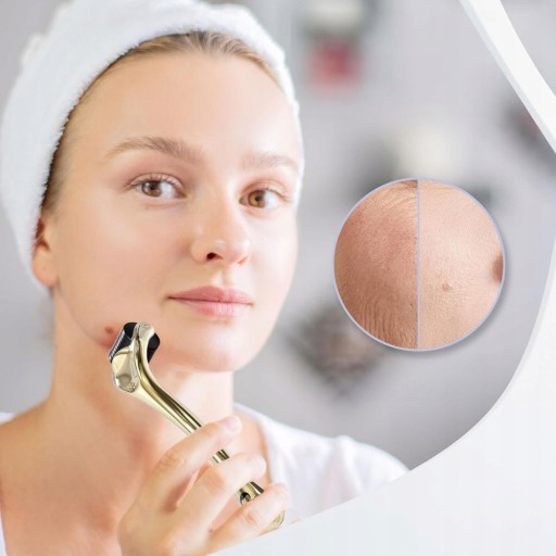 DERMA РОЛИКОВЫЙ МАССАЖЕР ТЕЛА ЛИЦА РОЛИКОВАЯ МЕЗОТЕРАПИЯ 3x