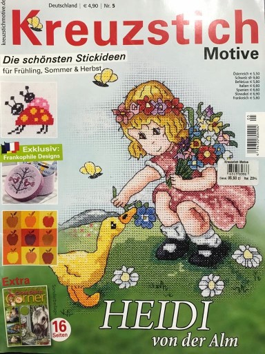 KREUZSTICH 5/2012 FRANKOPHILE DESIGN