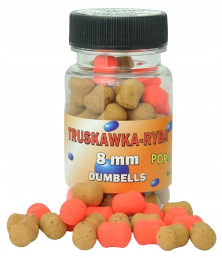 TRUSKAWKA RYBA POP-UP 2 kolory MCKARP 8mm
