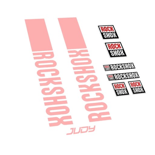 Совместимые наклейки на вилки ROCK SHOX JUDY