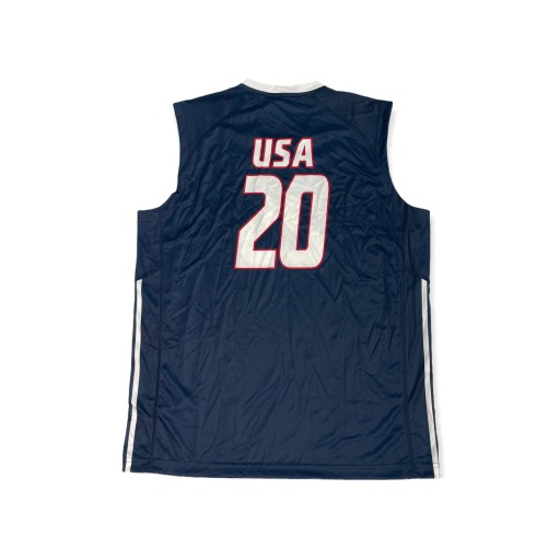 Темно-синяя футболка Adidas VOLLEYBALL XL USA 20