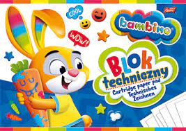 ТЕХНИЧЕСКИЙ БЛОК, БЕЛЫЙ, 10 ЛИСТОВ BAMBINO, ФОРМАТ А4