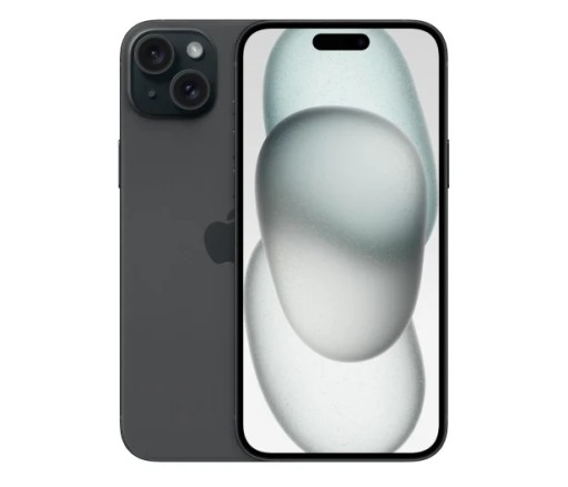 Смартфон Apple iPhone 15 Plus 6/128 ГБ 5G Черный MU0Y3PX/A A3094