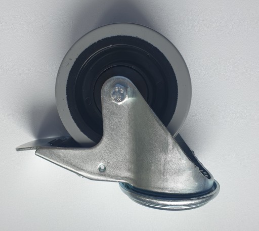 Zestaw 100 mm 4 szt guma koło OTWÓR 600 KG kulkowe