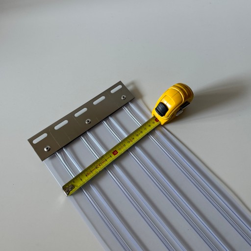 Занавеска ремня S: 250 см x H: 240 см, ребристые ремни Pvc 200x2 MM