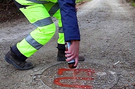 Геодезическая краска SOPPEC TRACK MARKER 12 шт, красная