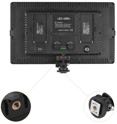 Лампа PANEL для фотографии 1160LED 50Вт + штатив