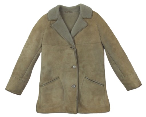 Дубленка из натуральной кожи LEATHER Elegant 44