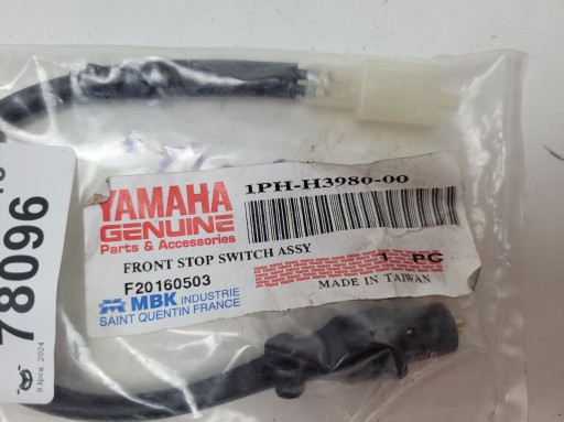 YAMAHA AEROX 50 13-18 ДАТЧИК СТОП-СИГНАЛА НОВЫЙ