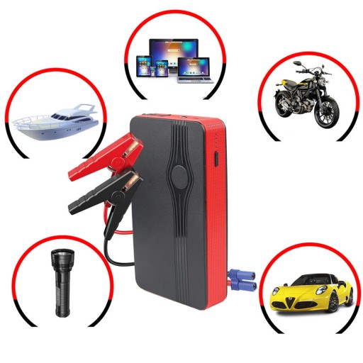 ПУСКОВОЕ УСТРОЙСТВО ДЛЯ АВТОМОБИЛЕЙ, МОТОЦИКЛОВ POWERBANK 30000MAH 12V 400A