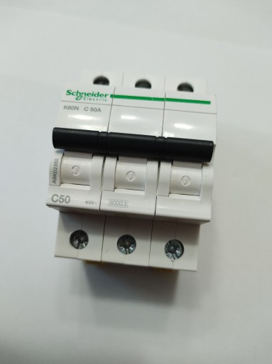 Автоматический выключатель C 50A 3P 6kA K60N-C50-3 Acti9 A9K02350 SCHNEIDER