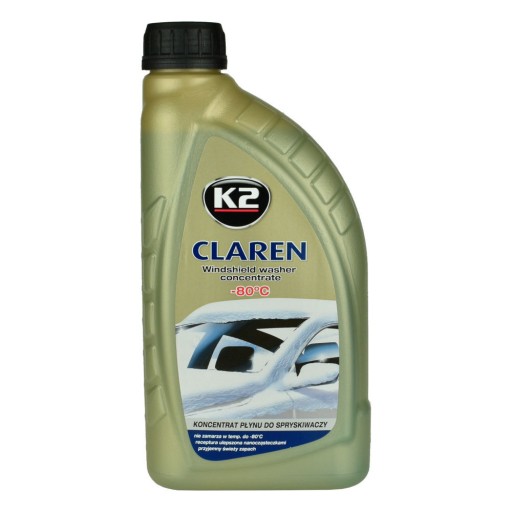 K2 CLAREN КОНЦЕНТРАТ ОМЫВАЮЩЕЙ ЖИДКОСТИ -80°C 1л