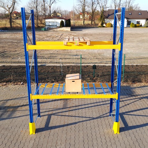 Паллетные стеллажи Паллетная стойка Jungheinrich H350cm 12 паллет