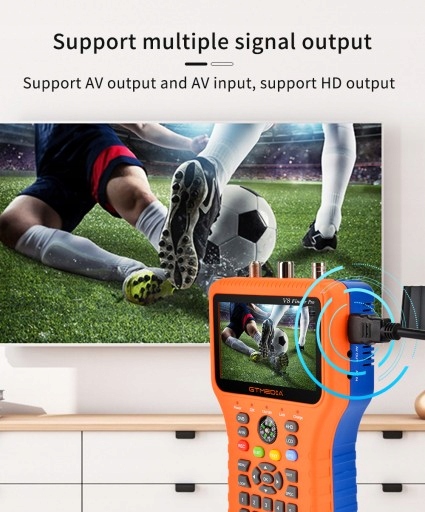 Измеритель спутникового сигнала V8 Finder PRO