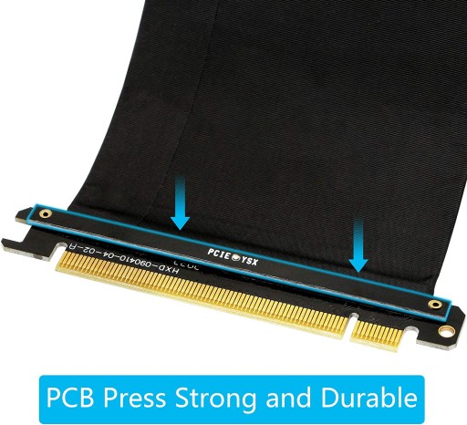 УДЛИНИТЕЛЬНЫЙ КАБЕЛЬ PCI-E PCIE 16x 3,0–20 см