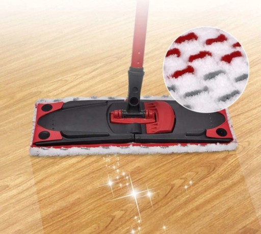 2 сменные вставки для чехла из микрофибры VILEDA FLAT FLAT ШВАБРА 35 СМ