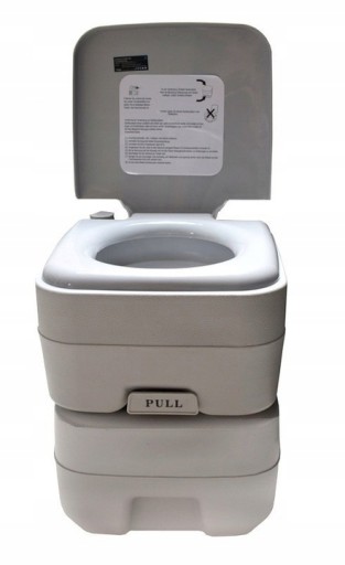 Портативный походный туристический туалет 20л, мобильный WC+ Жидкости