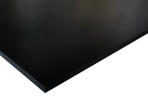 ABS черный молет 1000x500 пластиковая доска 2 мм