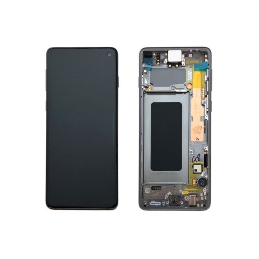 SAMSUNG S10 G973 ЧЕРНЫЙ ОРИГИНАЛЬНЫЙ AMOLED ЖК-ДИСПЛЕЙ